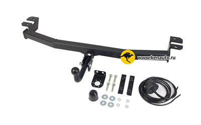 Фаркоп Halty KrzS15 для Toyota Caldina рессорная 1992-2002 (Т190, кузова 196,197,198) шар тип А - фото 46167