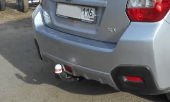Фаркоп для Subaru Impreza ХV 2011-2014 - фото 46975