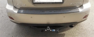 Фаркоп на Lexus RX 2009-2016 Тип шара: F. Нагрузки: 1800/75 кг - фото 47341