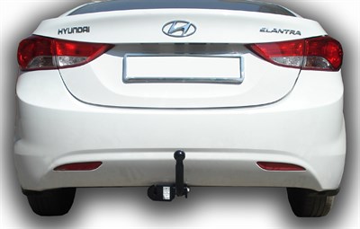 Фаркоп для Hyundai Elantra (MD) 2010-2016 Leader Plus - фото 47390