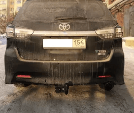 Фаркоп Halty TWis09- для Toyota Wish 2wd/4wd 2003-2009, 2009- шар тип А - фото 47715