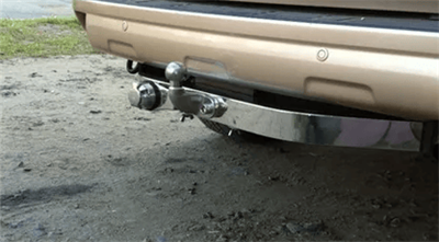 Фаркоп TOYOTA LC 120 PRADO, 03-09,  LC 150 PRADO, 09-,  шар F оцинкованный ,  с нерж - фото 47749