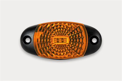 Фонарь габаритный  Fristom FT-025 Z LED QS075 желтого цвета с быстросоединением типа QS075 - фото 69662