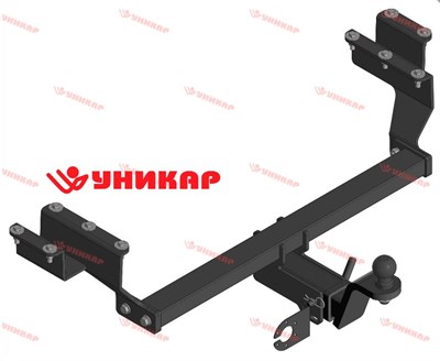 Фаркоп JAC JS4 Москвич 3 шар Е - фото 70087