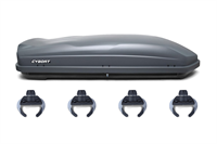 Автобокс CYBORT CarGO, 216x85x46 580л, серый Titan Автобокс CYBORT CarGO, 216x85x46 580л, серый Titan