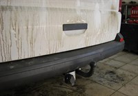 Фаркоп на Volkswagen Transporter/Caravelle/Multivan T5 фургон, микроавтобус 2003-2015 Фаркоп на Volkswagen Transporter/Caravelle/Multivan T5 фургон, микроавтобус 2003-2015