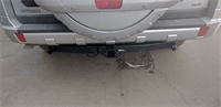 Фаркоп с хромированной накладкой на Mitsubishi Pajero IV 2007-2020