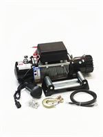 Лебедка электрическая 12V Electric Winch 12000lbs / 5443 кг (блок управления влагозащищен IP66) с ке Лебедка электрическая 12V Electric Winch 12000lbs / 5443 кг (блок управления влагозащищен IP66) с ке