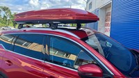 Автобокс CYBORT Jazz, 206x80x35 410л, двухстронний metallic edition,крабы (огненно красный) Автобокс CYBORT Jazz, 206x80x35 410л, двухстронний metallic edition,крабы (огненно красный)