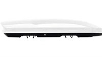 Автобокс CYBORT Jazz, 206x80x35 410л, двухстронний белый metallic,крабы Автобокс CYBORT Jazz, 206x80x35 410л, двухстронний белый metallic,крабы