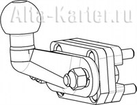 Фаркоп на Haval H9 2014- Фаркоп на Haval H9 2014-