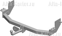 Фаркоп AvtoS для Isuzu D-Max I рестайлинг 2008-2011