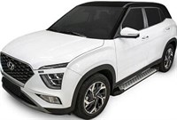 Порог-площадка "Premium-Black" A173ALB + комплект крепежа, RIVAL, Hyundai Creta 2021- Порог-площадка "Premium-Black" A173ALB + комплект крепежа, RIVAL, Hyundai Creta 2021-