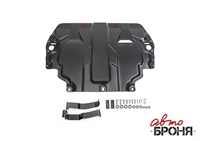 Защита картера + КПП + комплект крепежа, АвтоБРОНЯ,Skoda Yeti 2013-2018,V - все Защита картера + КПП + комплект крепежа, АвтоБРОНЯ,Skoda Yeti 2013-2018,V - все