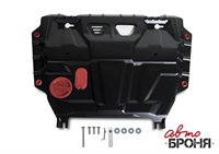 Защита картера + КПП + комплект крепежа, АвтоБРОНЯ, Сталь, Toyota Corolla 2016-2019, V - 1.6: Увелич Защита картера + КПП + комплект крепежа, АвтоБРОНЯ, Сталь, Toyota Corolla 2016-2019, V - 1.6: Увелич