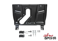 Защита картера + КПП + комплект крепежа, АвтоБРОНЯ, Сталь,Toyota Rav4 2013-2015-2019, V - 2.5: АКПП/ Защита картера + КПП + комплект крепежа, АвтоБРОНЯ, Сталь,Toyota Rav4 2013-2015-2019, V - 2.5: АКПП/