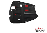 Защита картера + КПП + комплект крепежа, АвтоБРОНЯ, Сталь, Opel Antara 2012-2015, V - 2.2d: 2.4: 3.0 Защита картера + КПП + комплект крепежа, АвтоБРОНЯ, Сталь, Opel Antara 2012-2015, V - 2.2d: 2.4: 3.0