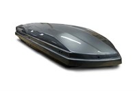 Автобокс CYBORT Jazz, 206x80x35 410л, двухстронний серый metallic,крабы Автобокс CYBORT Jazz, 206x80x35 410л, двухстронний серый metallic,крабы