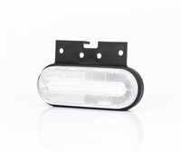 Фонарь габаритный светодиодный Fristom FT-070 B+K LED белый с кронштейном Фонарь габаритный светодиодный Fristom FT-070 B+K LED белый с кронштейном
