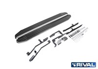 Порог-площадка "Premium" A173ALP + комплект крепежа, RIVAL, Lada XRay Cross 2018- Порог-площадка "Premium" A173ALP + комплект крепежа, RIVAL, Lada XRay Cross 2018-