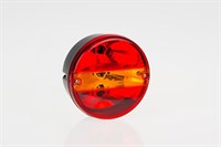 Фонарь Fristom FT-099 L левый круглый с освещением номерного знака, Фонарь Fristom FT-099 L левый круглый с освещением номерного знака,