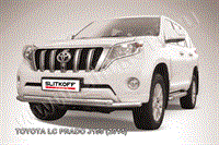 Защита переднего бампера d57+d57 двойная Toyota LC PRADO J150 (2013-2017) Защита переднего бампера d57+d57 двойная Toyota LC PRADO J150 (2013-2017)
