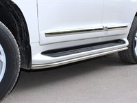 Защита штатного порога d57 Toyota Land Cruiser 200 (2013-2015) Защита штатного порога d57 Toyota Land Cruiser 200 (2013-2015)