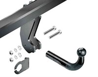 Фаркоп на Mitsubishi Pajero Sport 2 2008-2016, Mitsubishi Pajero Sport 3 2016-2021 без выреза в бамп
