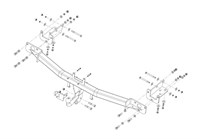 Фаркоп AvtoS для Hyundai ix55 2009-2013 Фаркоп AvtoS для Hyundai ix55 2009-2013