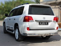 Защита заднего бампера уголки d-76+43 Toyota Land Cruiser 200 2007-2011 Защита заднего бампера уголки d-76+43 Toyota Land Cruiser 200 2007-2011
