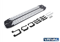 Порог-площадка "Bmw-Style" D180AL + комплект крепежа, RIVAL, Chery Tiggo 7 2019-2020/ Tiggo 8 2020-/ 8Pro 2021-/ 8ProMax 2022/ 4 Pro 2022- Порог-площадка "Bmw-Style" D180AL + комплект крепежа, RIVAL, Chery Tiggo 7 2019-2020/ Tiggo 8 2020-/ 8Pro 2021-/ 8ProMax 2022/ 4 Pro 2022-