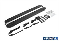 ПОРОГ-ПЛОЩАДКА "BLACK" F180ALB + КОМПЛЕКТ КРЕПЕЖА, RIVAL, EXEED TXL 2020- ПОРОГ-ПЛОЩАДКА "BLACK" F180ALB + КОМПЛЕКТ КРЕПЕЖА, RIVAL, EXEED TXL 2020-