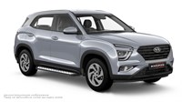 Порог-площадка "Bmw-Style" D173AL + комплект крепежа, RIVAL, Hyundai Creta 2021- Порог-площадка "Bmw-Style" D173AL + комплект крепежа, RIVAL, Hyundai Creta 2021-