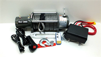 Лебедка электрическая 12V Electric Winch 12000lbs / 5443 кг (блок управления IP66) кев.трос 10mm