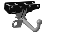 4852-A ТСУ на Jeep Wrangler SUV 2007- 4852-A ТСУ на Jeep Wrangler SUV 2007-