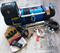 Лебедка электрическая 12V Electric Winch 9500lbs / 4310 кг (моносол/механизм IP66)  с кевларовым тро - фото 52525