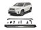 Пороги OE-Style DELUXAUTO TOYOTA HIGHLANDER 2014-2019 - фото 72843